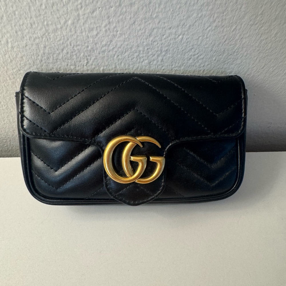 EUC GG Marmont Mini Shoulder Bag - Picture 1 of 7